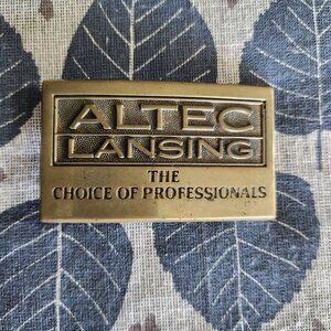 Belt Buckle - Altec Lansing The Choice of Professionals